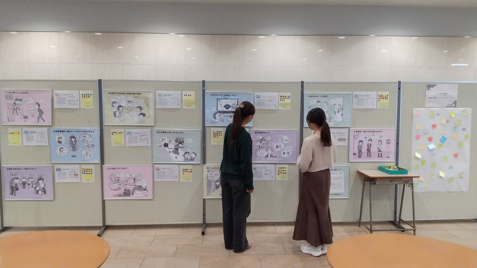 なるほどジェンダーパネル展」 | ニュース | キャンパスライフ | 共立